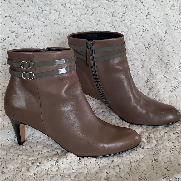 Cole Haan & Nike Air Leather 3" Heel Booties - Picture 2 of 16